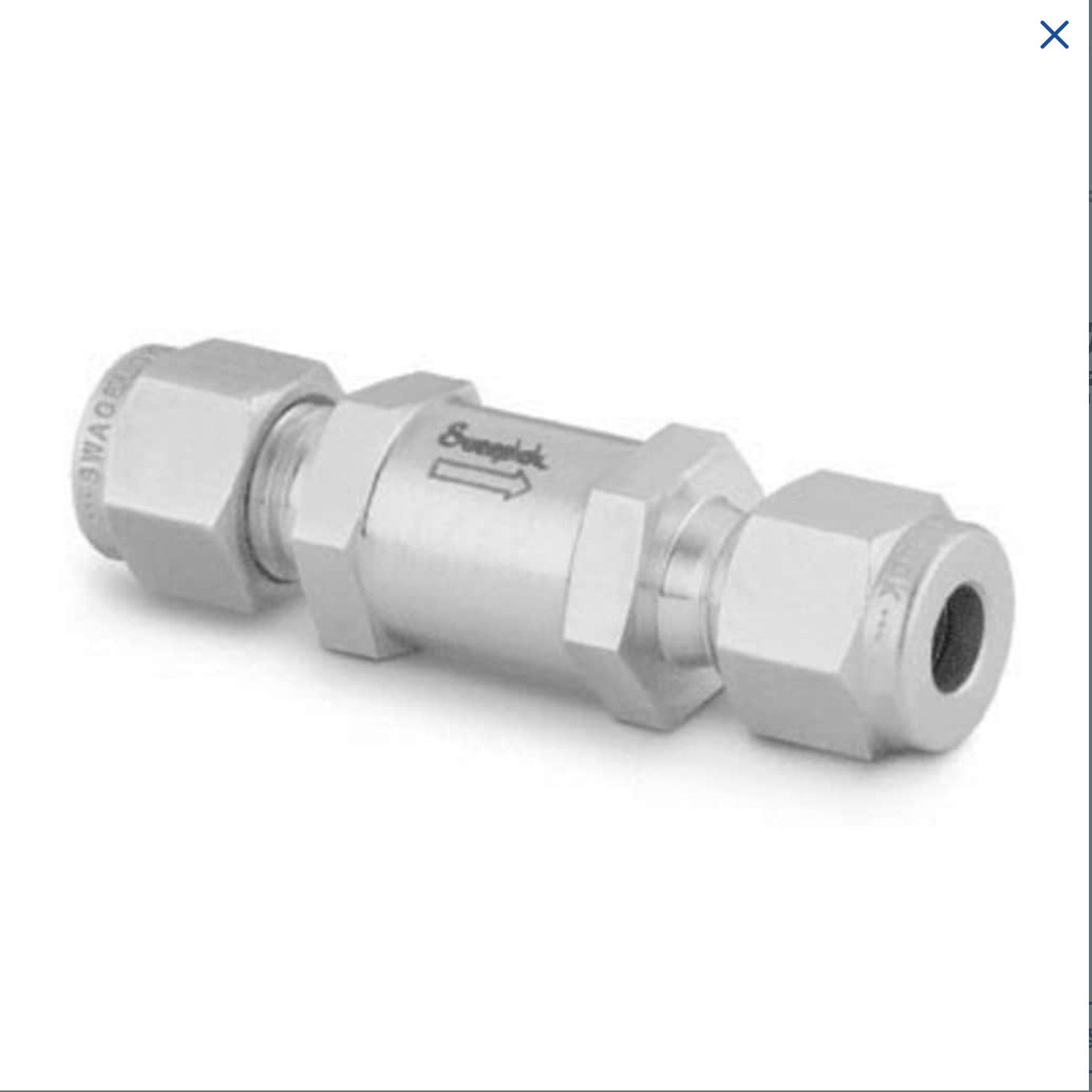 世伟洛克SS-8C-1单向阀